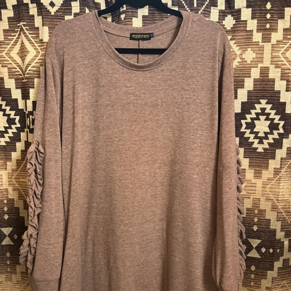 Women’s Reborn Brand XL Ruffle Sleeve Dress - Picture 3 of 6